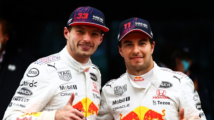 Max verstappen (left) and Checo Perez (right) are one of the strongest teams nowadays in Formula One.