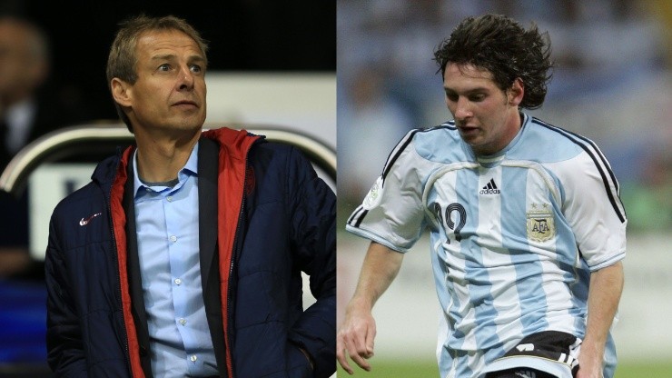 Jürgen Klinsmann ha mostrado un gran respeto por Lionel Messi a lo largo de su carrera.