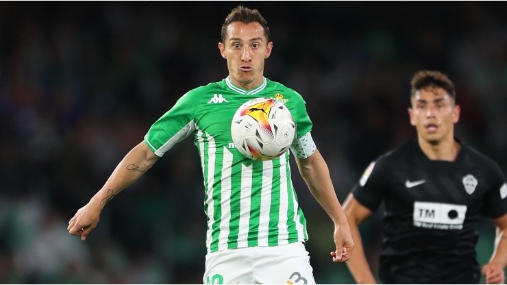 Andres Guardado of Real Betis
