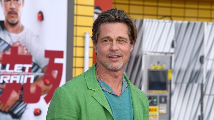 Brad Pitt attends the "Bullet Train" premiere