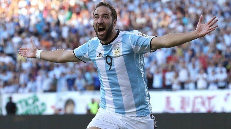 Gonzalo Higuain, Argentina. (Michael King/Getty Images)