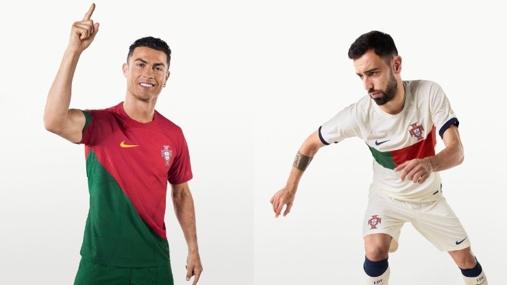 Portugal shirts for Qatar 2022