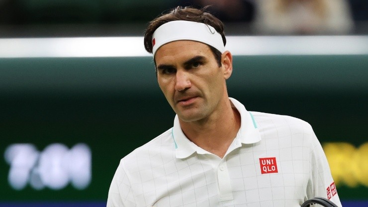 Roger Federer of Switzerland