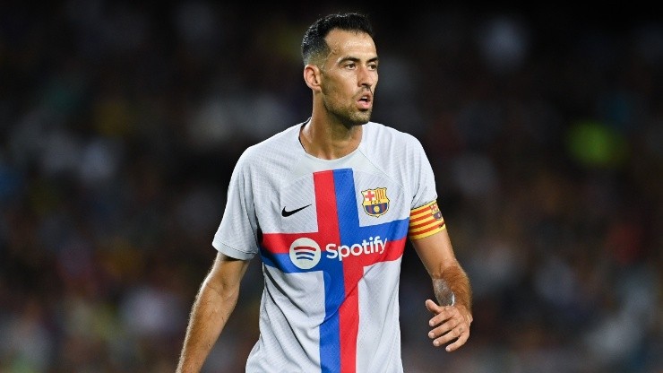 Sergio Busquets' contract with Barcelona runs out at the end of the season.