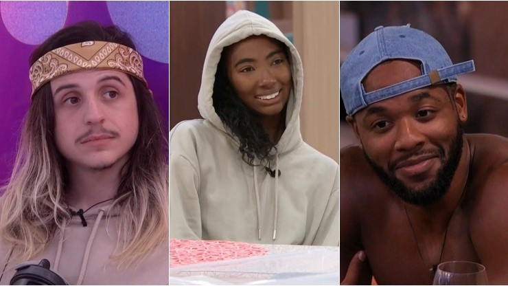 Turner, Taylor and Monte from Big Brother 24