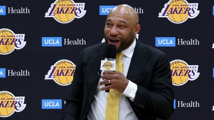 New head coach of the Los Angeles Lakers Darvin Ham