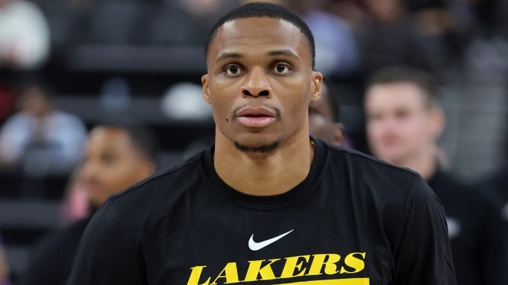 Russell Westbrook of the Los Angeles Lakers