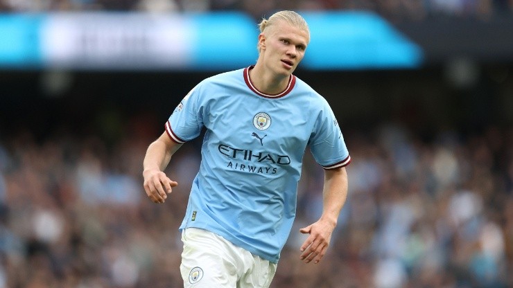 Why is Erling Haaland not playing for Manchester City vs Sevilla?