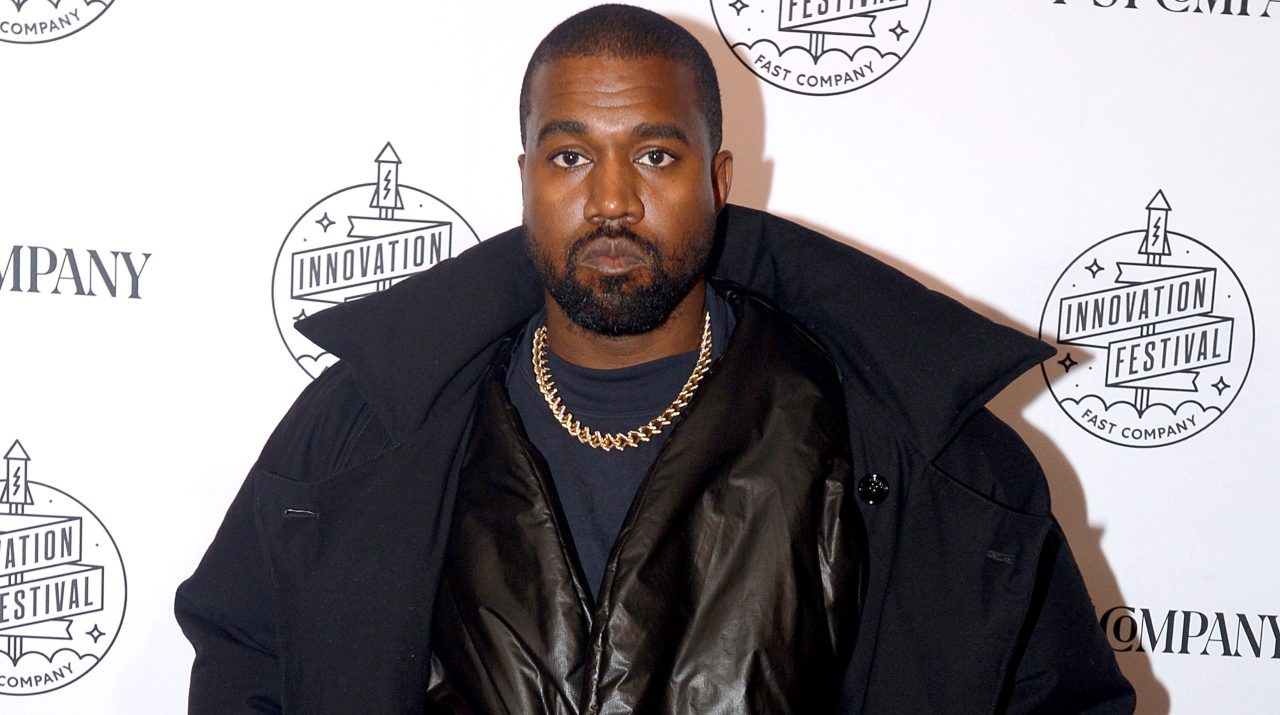 Kanye West at the Fast Company Innovation Festival in 2019.
