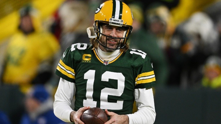 Aaron Rodgers of the Green Bay Packers.