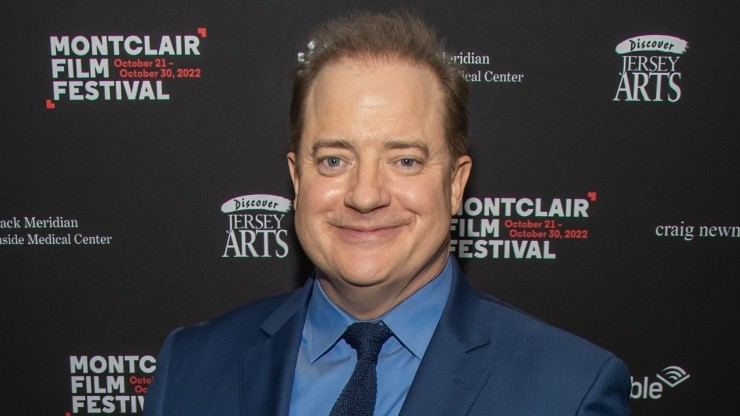 Brendan Fraser at a screening of "The Whale" during the 2022 Montclair Film Festival.