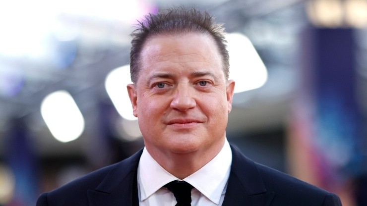 Brendan Fraser at "The Whale" UK Premiere during the 66th BFI London Film Festival.