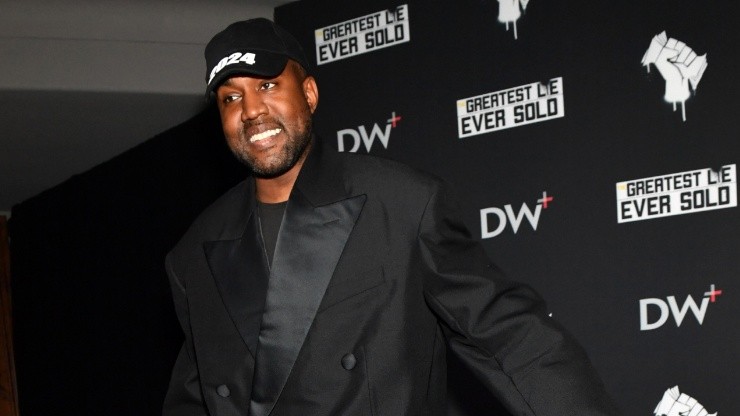 Kanye West attends the "The Greatest Lie Ever Sold" Premiere Screening on October 12, 2022 in Nashville, Tennessee.