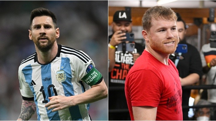Lionel Messi and Canelo Alvarez