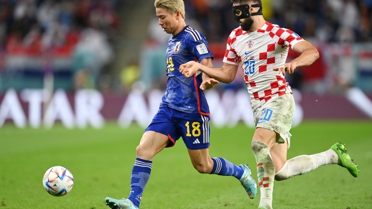 Japan against Croatia.