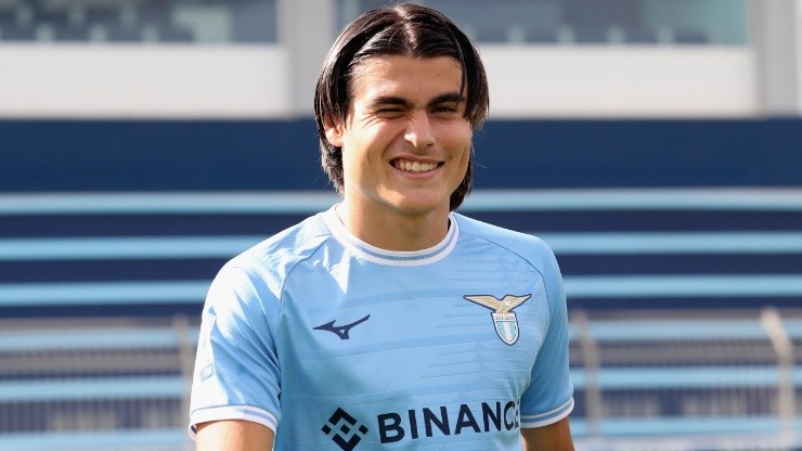 Luka Romero during the SS Lazio official team photo