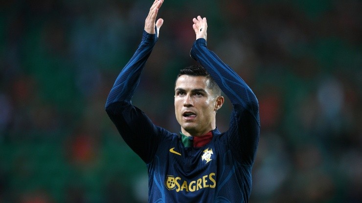 Cristiano Ronaldo scored twice against Liechtenstein