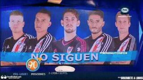 Los que no seguirían en River.