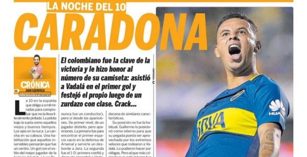 El volante sigue ganado cariño en la afición boquense