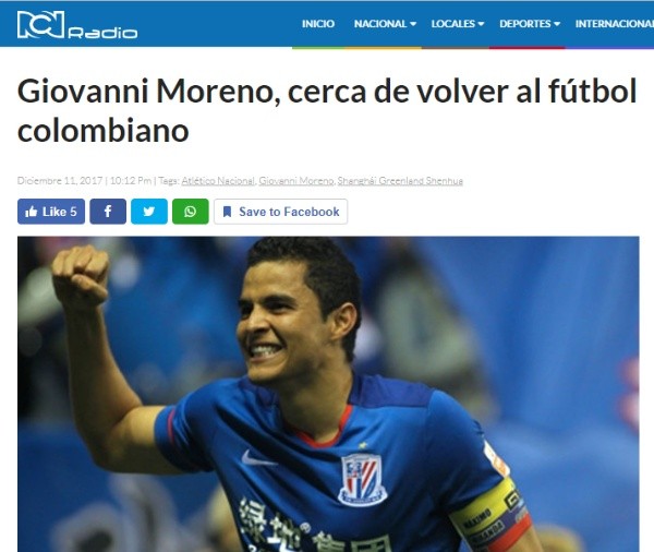 El cafetero busca un club que lo acerque al Mundial