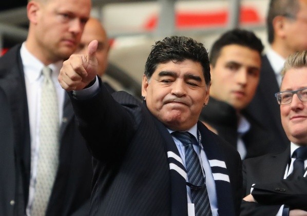 Maradona era hincha de Independiente.