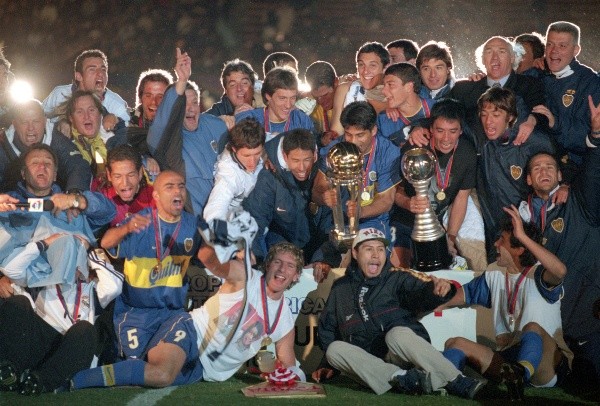 La postal de Boca campeón en 2000.