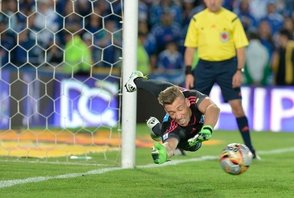 El golero tuvo una gran presentación en las finales con el equipo de Russo (Foto: Getty)