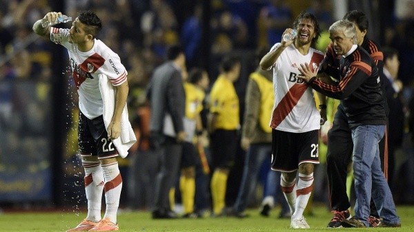 EL ÚLTIMO RECUERDO. Tras el capítulo del gas pimienta, River eliminó a Boca y se consagró campeón de la Libertadores 2015.