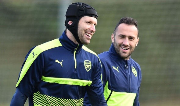 Ambos goleros tienen buena relación en lo que llevan juntos en el equipo ‘Gunner’ (FOTO: Getty)