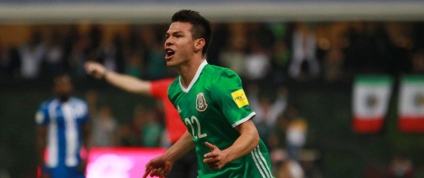 ¿RUMBO A RUSIA 2018? Lozano le marcó a Honduras en el Azteca por el Hexagonal Final.