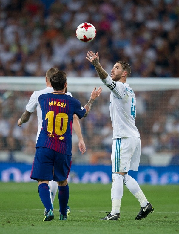 Messi baila sabroso a Sergio Ramos en un GIF | Bolavip