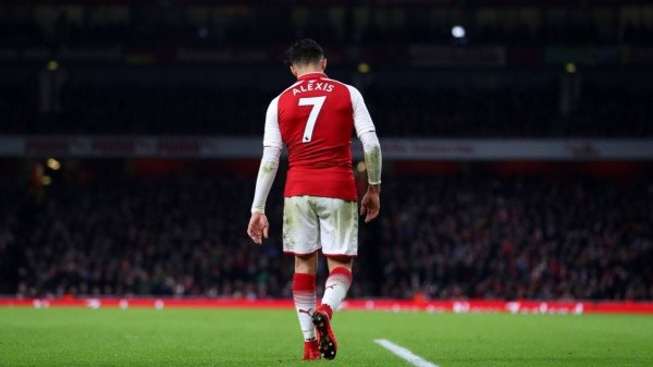 ¿UN ADIÓS? Si no es en enero, Alexis Sánchez podría salir en junio del Arsenal.
