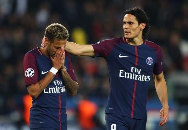 Neymar y Cavani