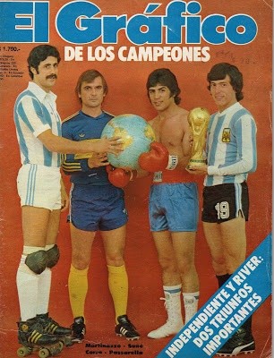 El Gráfico juntaba a los personajes del deporte más importantes del momento.