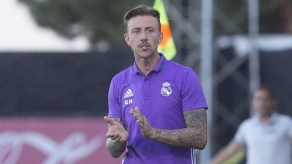 “DE LA CASA”. Guti durante un partido de las juveniles del Real Madrid.