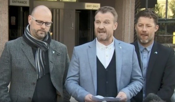 Chris Unsworth, Micky Fallon y Steven Walters, tres víctimas de los abusos Bennell.