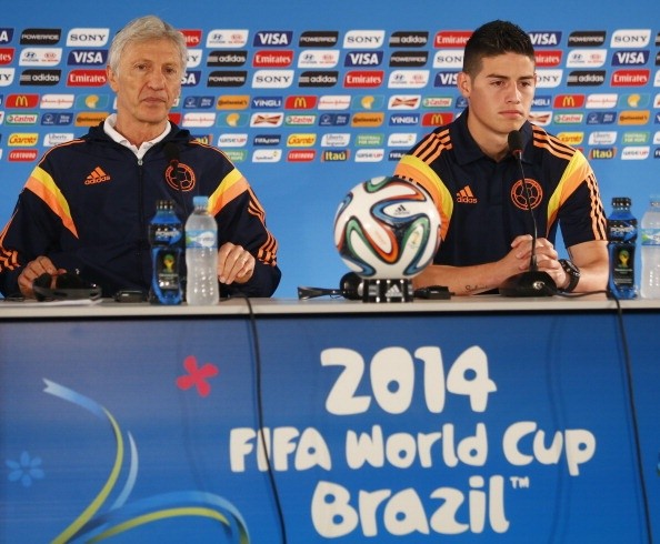 James y Pekerman, dos símbolos de la nueva época dorada de Colombia.