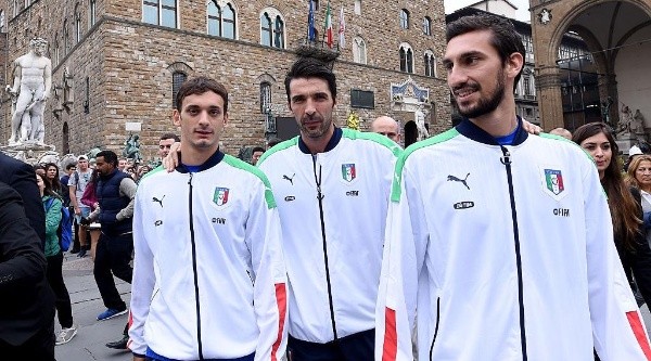 Astori en el seleccionado italiano.