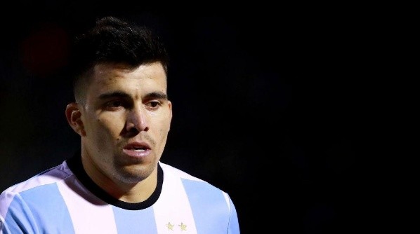 Acuña en la Selección Argentina.