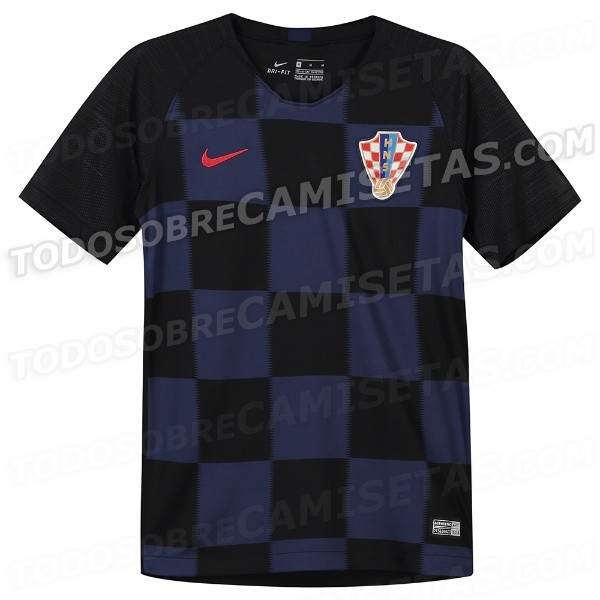 extraña camiseta suplente de Croacia: usará contra Argentina en Mundial?