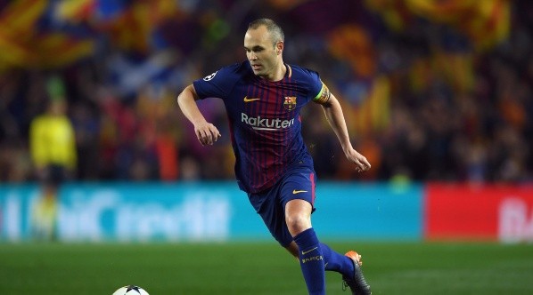 Andrés Iniesta, jugador de Barcelona.