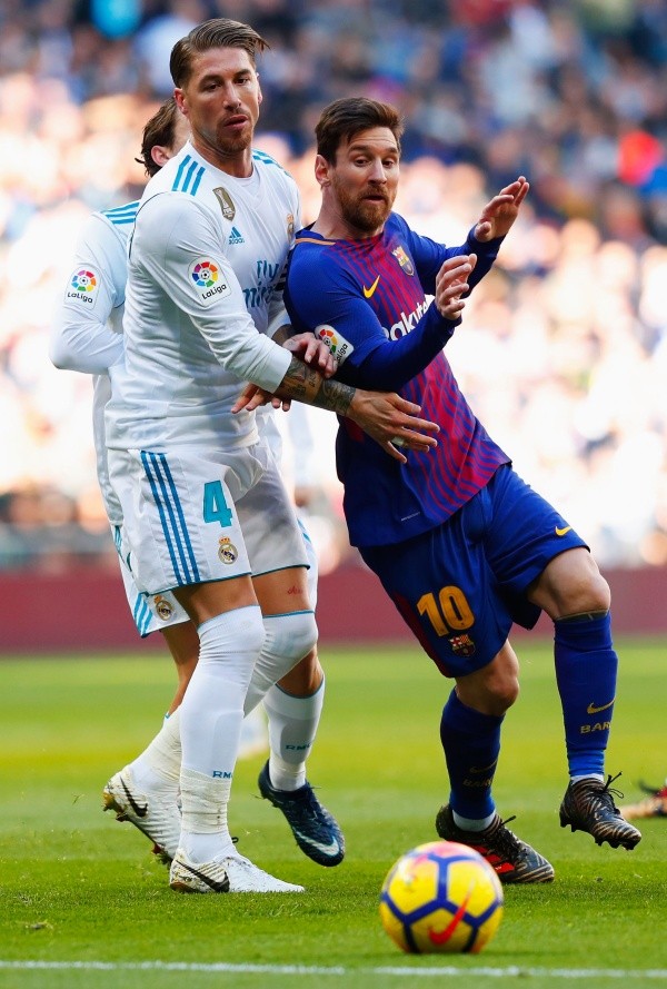 Lionel Messi y Sergio Ramos. Hombres de mil y una batallas.