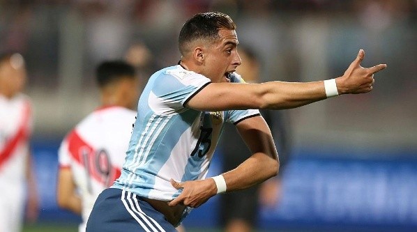 Funes Mori en la Selección Argentina.