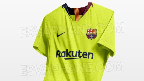 La nueva segunda equipación de Barcelona.