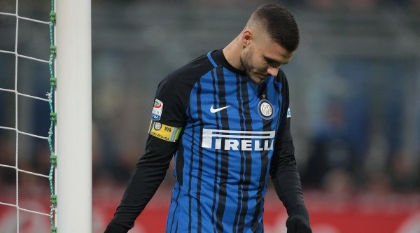 SIN NADA. Icardi fue uno de los mejores jugadores de su equipo pero perdió ante Juventus (Foto: Getty).