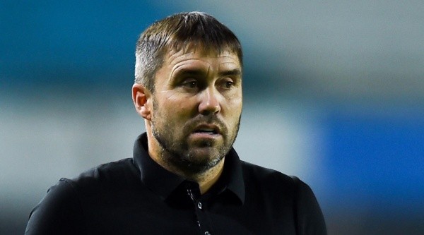 Foto de Eduardo Coudet, técnico de Racing.