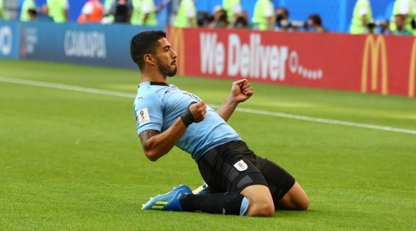 Foto de Luis Suárez, jugador de Uruguay.
