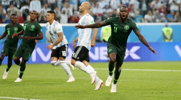 Argentina definió su clasificación a octavos de final ante Nigeria