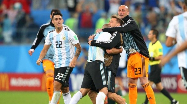 Wilfredo Caballero fue suplente ante Nigeria.