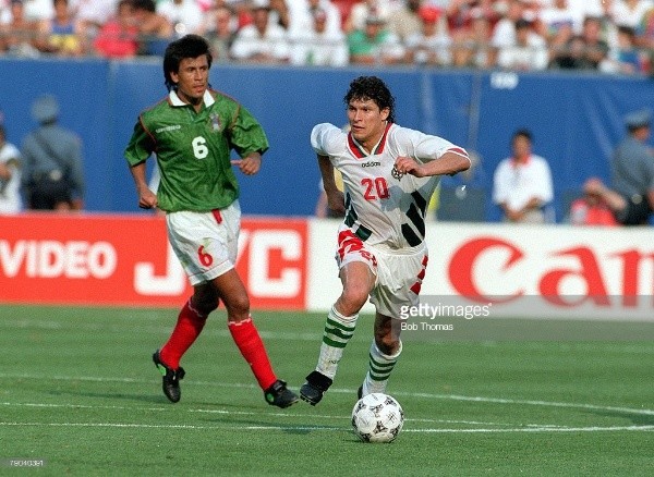 México vs Bulgaria. Mundial de Estados Unidos 1994.